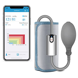 ViATOM AirBP Bluetooth Tensiómetro de Brazo, Detección del Pulso Arrítmico, Monitor de Tensión Arterial con APP y Manguito Inteligente 22-42cm precio