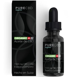 CBD Oil | Aceite de cáñamo enriquecido con 15% CBD (1500mg) | Bio Suisse Orgánico en oferta