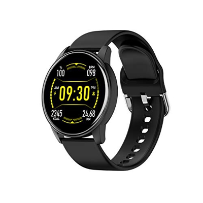 MMTek City Cool, Smartwatch Reloj Inteligente Mujer Hombre Niños Impermeable IP67 Pulsera Actividad con Pulsómetro Podómetro Monitor de Sueño Presión 