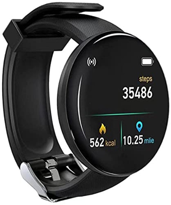 Reloj inteligente, IP68 impermeable Bluetooth Smart Fitness Tracker con pantalla táctil completa de 1.3 pulgadas, monitor de ritmo cardíaco, monitor d