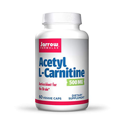 Jarrow Jarrow Formulas Acetyl Lcarnitine Antioxidant Protection For The Brain Tapones para los oídos 14 Centimeters Negro (Black) en oferta