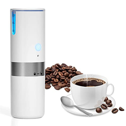 XXXXW Cafeteras Individuales Cápsula de cafetera portátil de 200 ml con Filtro Incorporado eléctrico USB Molinillo de Mano de Mano para Viajes en casa en oferta