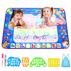 Agua Dibujo Pintura Alfombra Mágicas para Niños con Una Pluma Estilográfica Mágica, Un Sello y Un Manual de Dibujo, Ideal de Cumpleaños 2 3 4 5 6 7 8  en oferta