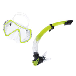 Amagogo Gafas de Buceo Ajustables Máscara de Buceo de Gran Angular Esnórquel Profesional para características