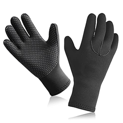 Weikeya Apropiado Buceo Guantes, Nylon Tela 3 mm Vinculación Ciego Costura Langosta Guantes Material : Neopreno, Ingredientes : 90% Neopreno y 10% Nyl en oferta