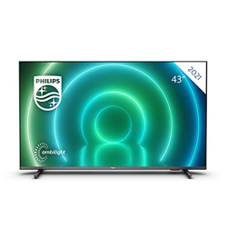 Philips 43PUS7906 / 12 Android TV LED de 43 Pulgadas, Smart TV 4K con Ambilight, Imagen HDR Vibrante, Dolby Vision cinematográfico y Sonido Atmos, Com precio