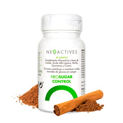 NeoSugar Control | Complemento Alimenticio en Capsulas, Ingredientes Naturales Suplemento Vegano | Ayuda a mantener niveles normales de azúcar en sang en oferta