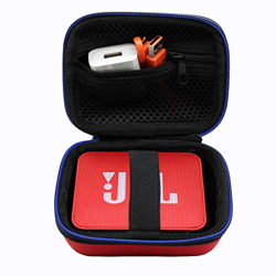 Duro Viaje Estuche Bolso Funda para JBL GO/JBL Go 2 - Altavoz inalámbrico con Bluetooth por GUBEE (Rojo) precio