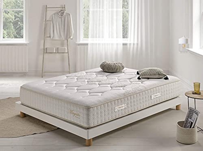 SIMPUR RELAX: Colchón 90x200 cm Muelles Ensacados Individualmente Visco Spring Magestic | Altura +/- 30 cm | Sistema con Viscoelástica de última gener