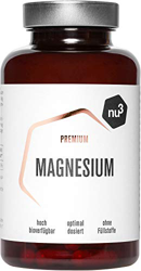 nu3 Magnesio Premium - 120 cápsulas - 378 mg de magnesium - Complemento de citrato de magnesio con chrolella - Suplemento vegano - Ayuda a la regenera en oferta