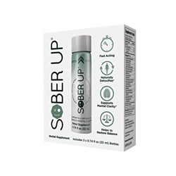 SOBER UP - Olvidate de la resaca - Kit anti-resaca para fiestas - 3 botes precio