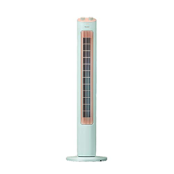 ZRJ Ventilador de torre con ventilador oscilante, ventilador de 3 velocidades, ahorro de espacio, motor DC ultra silencioso para dormitorio exquisito precio