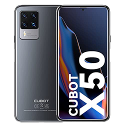 CUBOT X50 Móviles Libres, Android 11 Teléfono Móvil,8GB + 128GB Smartphone Libre(TF 256GB),Pantalla FHD+ de 6.67",Cámara Cuádruple 64MP,Batería 4500mA precio