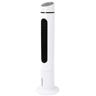 Fan De La Torre Slim Electric Slim Cooler, 220v Ultra Humidificación Y Fan De La Torre De Enfriamiento con Control Remoto Decoración para El Hogar, Ve