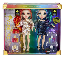 Rainbow High Edición Especial Twins Laurel y Holly DE'VIOUS Paquete de 2-Muñecas de Moda arcoíris-Incluye Ropa, Accesorios y más-Coleccionable-Edad: 6 en oferta