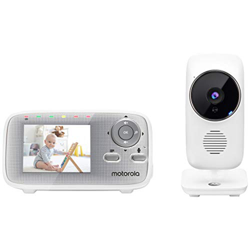 Motola MBP481AXL Video Baby Monitor 2,4", Vigilabebés de 300 m de alcance, voz de 2 vías, canciones de dormir, temperatura de la habitación, visión no en oferta