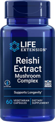 Life Extension Reishi Extracto de Hongos Complex - 60 Vcaps 70 g características