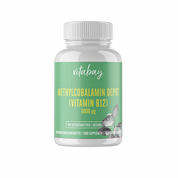 Metilcobalamina, vitamina B12 (5000 mcg) Depot características