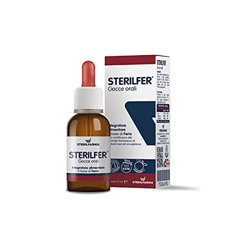 Sterilfer complemento alimenticio a base de hierro microemulsionado en gotas "1 gota pro kg", con ácido fólico y vitamina C, desde el nacimiento, fras precio