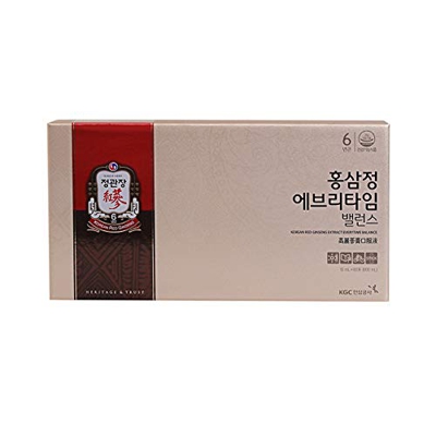 Ginseng Rojo Coreano cada vez, Everytime Balance, 1 vez al día, 60 sticks (10 ml x 60)