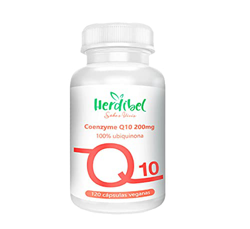 Coenzima Q10 200 mg, 120 cápsulas - 100% Fermentación Natural y Vegana - 100% CoQ10 ( ubiquinona ) en oferta