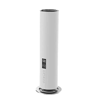 Humidificador de aire en el piso para agregar agua, humedad personalizada Control remoto Modo de suspensión Pantalla LED Difusor de aceite esencial si