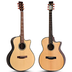 YYYSHOPP Guitarra Solid 41 Pulgadas de Guitarra acústica Popular Guitarra de Guitarra acústica Kits de Guitarra acústica de Acero-Cuerda Guitarras en oferta