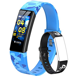 HOFIT Pulsera Actividad para Niños, Reloj Inteligente con Podómetros, Monitor de Frecuencia Cardíaca y Sueño, Cronómetro, Pulsera Deportiva Banda Inte características