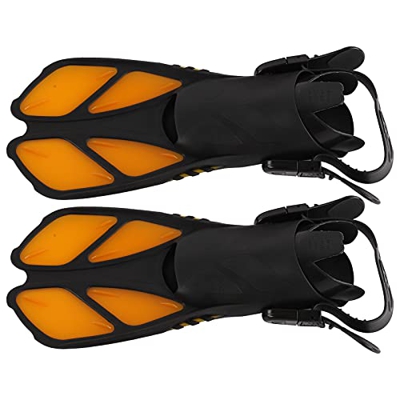 Surebuy Aletas de Snorkel, Aletas de Entrenamiento de natación Ajustables Aletas de natación Aletas de Buceo para Actividades en la Piscina de Buceo H