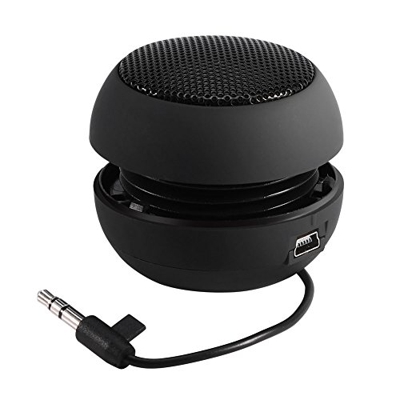 Mini altavoz portátil, altavoz para teléfono móvil con entrada de audio auxiliar de 3,5 mm Altavoz de viaje recargable para computadora portátil, comp