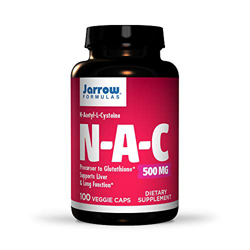 Jarrow Formulas N-A-C, 500mg - 100 caps 100 Unidades 100 g precio