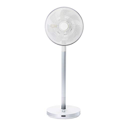 Kamome Living, ventilador de suelo, ventilador de mesa, extremadamente silencioso (8,7 dB), regulable de forma continua, altura ajustable, vibración h precio