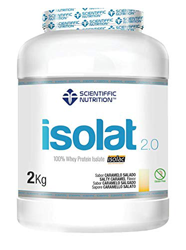 SCIENTIFFIC NUTRITION AISLADO ISOLAT 2.O CARAMELO SALADO en oferta