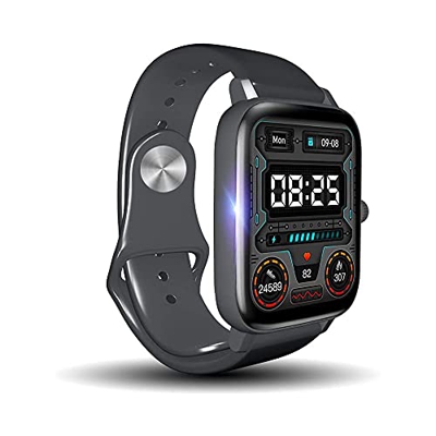 SLuB Reloj inteligente, rastreador de fitness, Con monitorización de la temperatura corporal / frecuencia cardíaca / presión arterial / sueño, IP67 im