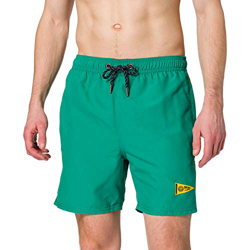 Superdry Varsity Swim Short Bermudas, Color Verde Campus, L para Hombre precio