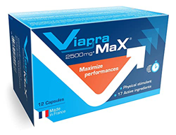 VIAPRAMAX Estimulante muy potente con efecto inmediato y duradero, Resistencia, Fuerza, Capacidad mental – Estimulador Hombre - Activos eficaces valid precio