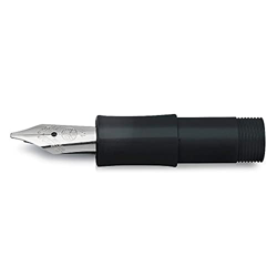 Kaweco Pluma estilográfica de repuesto de acero y plástico, color negro, grosor de trazo: 1,1 mm, 10001135 precio