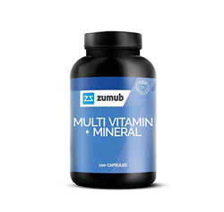 Zumub Multi Vitamin + Mineral 100 Cápsulas características