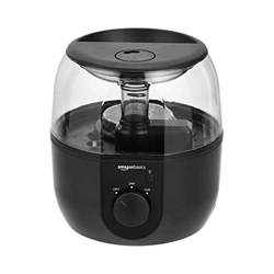 Amazon Basics - Humidificador con luz nocturna y difusor de aroma, de 2 l, negro precio