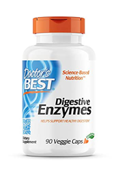 Doctor's Best, Digestive Enzymes ( Enzimas Digestivas ), 90 Cápsulas vegetarianas, Mezcla de Enzimas, Probadas en Laboratorio, Sin Gluten, Sin Soja, n características