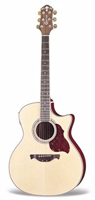 Crafter GAE-8/N (nueva forma del cuerpo) guitarra acústica