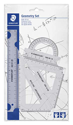 STAEDTLER Mars 569 PB4-0 Set de reglas y transportador para dibujo técnico características