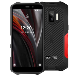 OUKITEL WP12 Pro Android 11 Móvil Resistente, (Peso Ligero), Quad Core 4GB+64GB, Batería 4000mAh, Pantalla HD+ 5.5", Cámara Triple (Submarina) 13MP,IP características