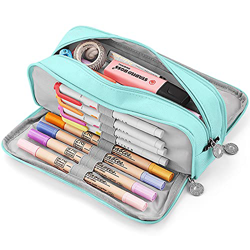 KidsPark Estuche Escolar con 3 Compartimentos, Estuche Escolar Grande Capacidad, Estuche Lapices Organizador Estuche de Maquillaje para Niña Niños Ado precio