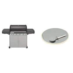 Campingaz 4 Series Classic LS Plus Barbacoa a gas, 4 quemadores de acero Inoxidable, 12.8kW + Modulo Culinario Piedra de Pizza, para Horno y Parilla c en oferta