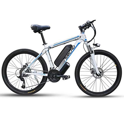 26" Bicicleta Eléctrica Urbana, 500W/1000W 48V 13Ah Bicicletas Electricas de Montaña E-Bike, Bicicleta Electrica Adulto Unisex