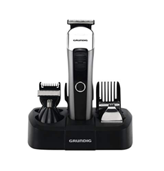 GRUNDIG MGK 6841 - Juego de herramientas para cortar pelo (con estación de carga, 8 accesorios) en oferta