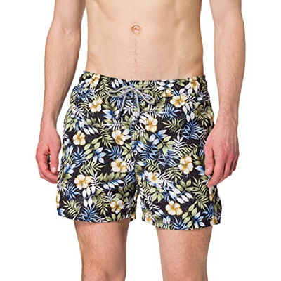 Jack & Jones JJIBALI JJSWIMSHORTS AKM Pop Pantalones Cortos, Negro, M para Hombre