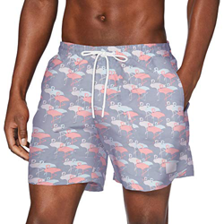 Urban Classics Pattern Swim Shorts Bañador para hombre, Flamingo Aop, XXXL características