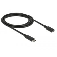 SuperSpeed USB cable USB 2 m USB 3.2 Gen 1 (3.1 Gen 1) USB C Negro, Cable alargador características